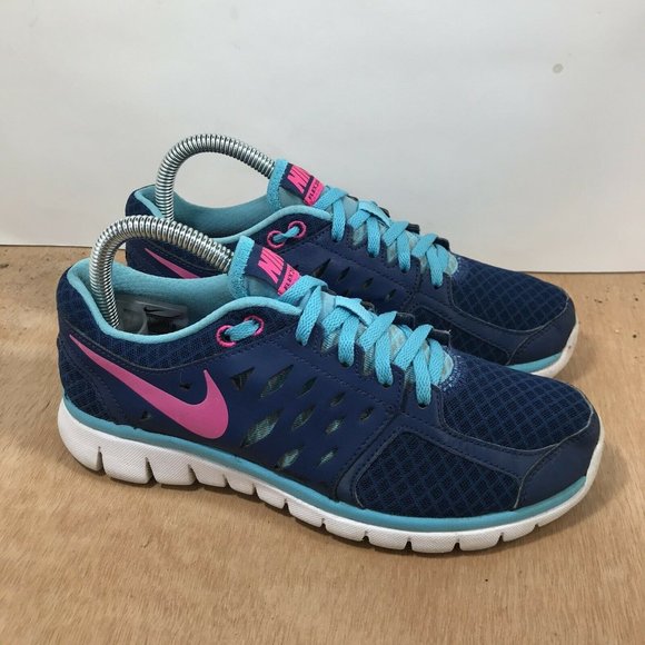 Nike Shoes - Nike Flex 2013 Women's Running Shoes Blue 580440-403 Low Top Lace Up Size 7